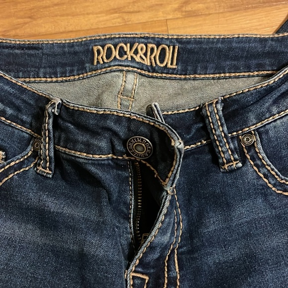 Women's Rock&Roll Denim Jeans - Picture 2 of 6